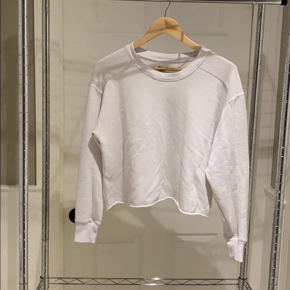 Aerie cropped crew neck